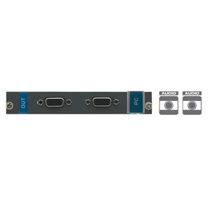Плата c 2 выходами VGA (аналоговыми) и стереоаудио Kramer VGAA-OUT2-F16/STANDALONE