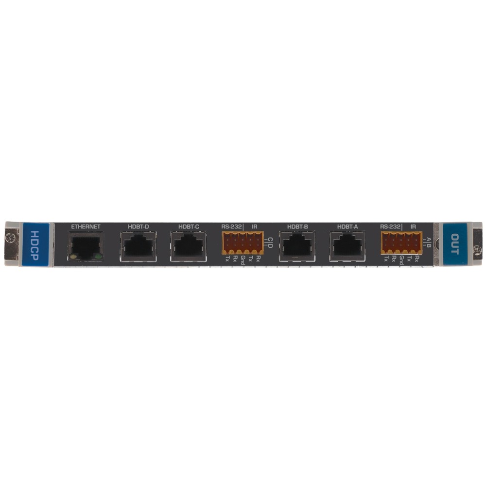 Матричный коммутатор Модульный Kramer HDBT-OUT4-F32/STANDALONE
