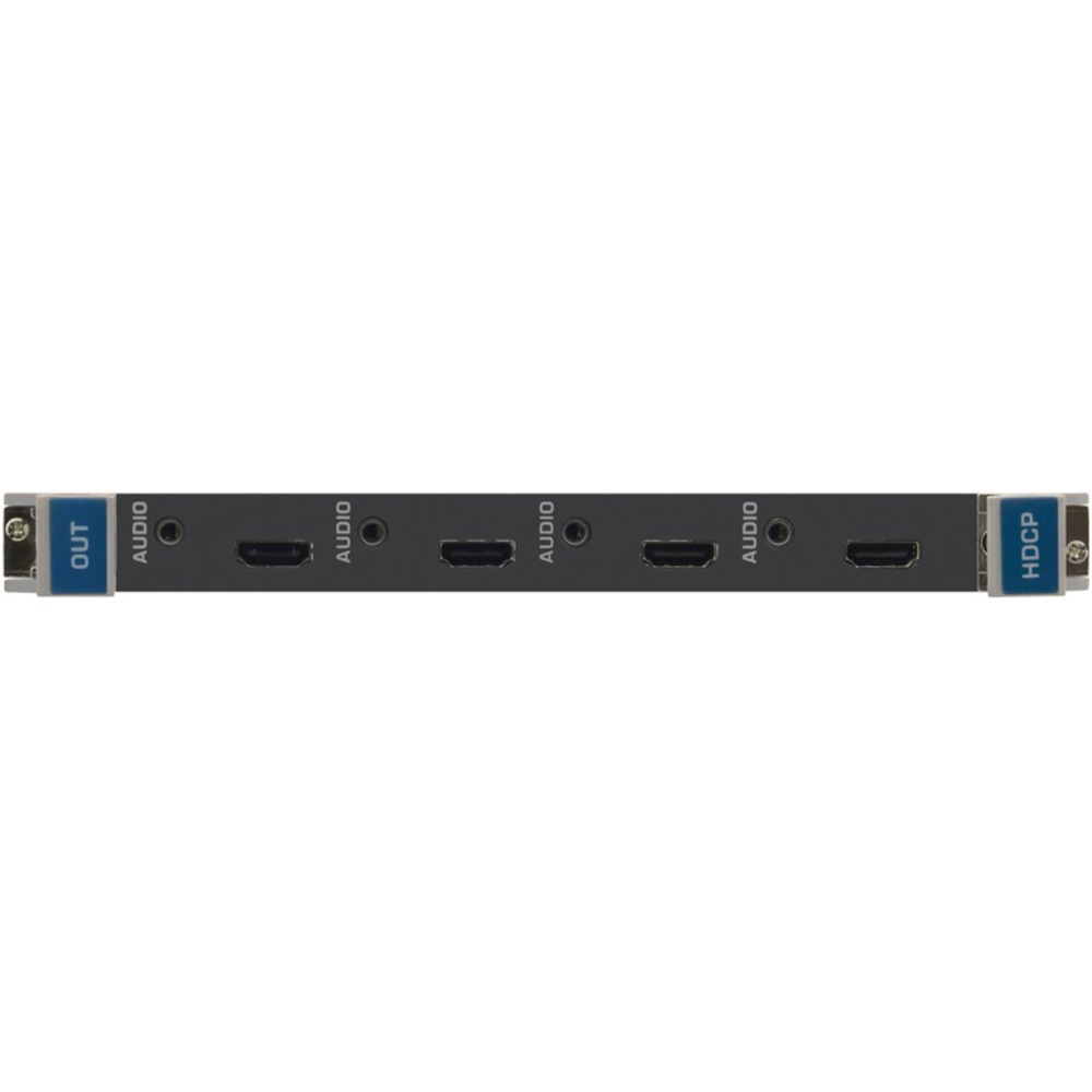 Плата c 4 выходами HDMI и входами аналогового стереоаудио на 3,5-мм разъемах Kramer HAA-OUT4-F32/STANDALONE