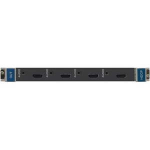 Плата c 4 выходами HDMI и входами аналогового стереоаудио на 3,5-мм разъемах Kramer HAA-OUT4-F32/STANDALONE