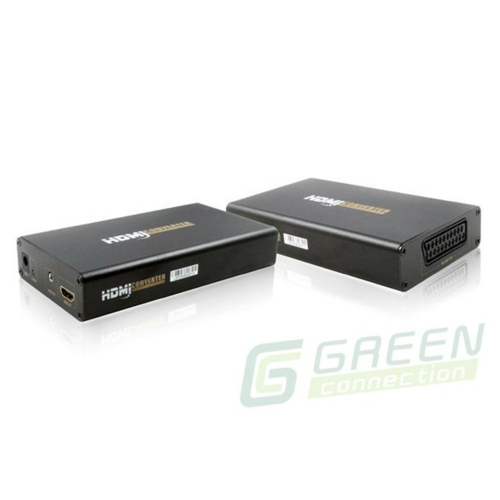 Преобразователь HDMI, аналоговое видео и аудио Greenconnect GC-SCA2HD