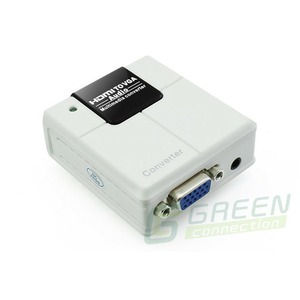 Преобразователь HDMI, аналоговое видео и аудио Greenconnect GC-HD2VGA2