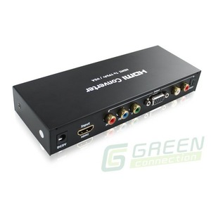Преобразователь HDMI, аналоговое видео и аудио Greenconnect GC-HD2RS