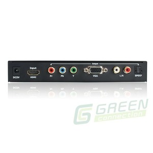 Преобразователь HDMI, аналоговое видео и аудио Greenconnect GC-HD2RS