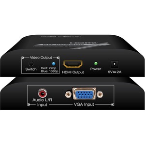 Преобразователь HDMI, аналоговое видео и аудио Key Digital KD-VCS500