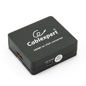 HDMI - VGA конвертер Cablexpert DSC-HDMI-VGA-001