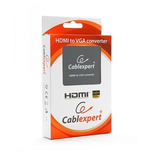 HDMI - VGA конвертер Cablexpert DSC-HDMI-VGA-001