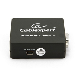 HDMI - VGA конвертер Cablexpert DSC-HDMI-VGA-001