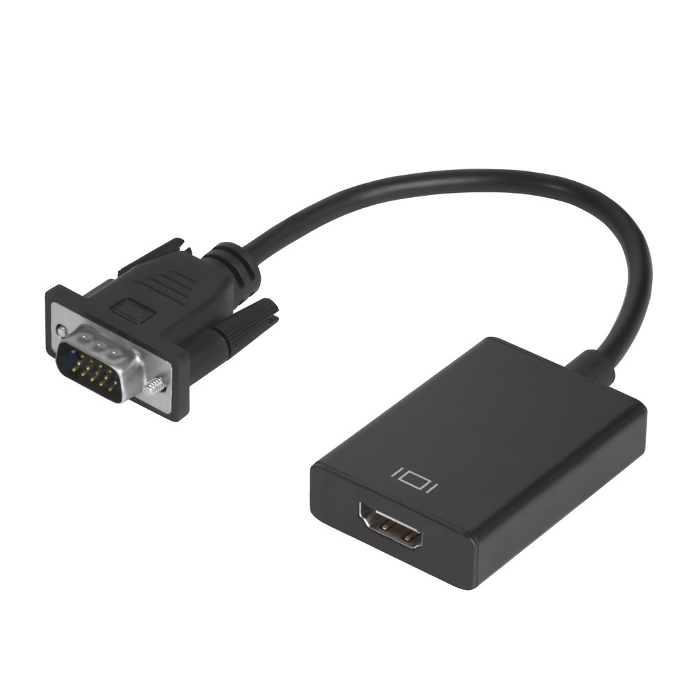 Преобразователь HDMI, аналоговое видео и аудио Greenconnect GCR-VGA2HD3