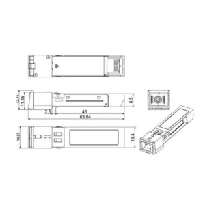Преобразователь SFP модули SF&T SFP-S5b