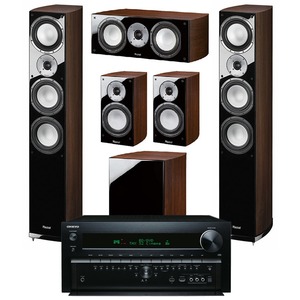 Домашний кинотеатр Onkyo TX-NR818 + Magnat Quantum 677 set Mocca
