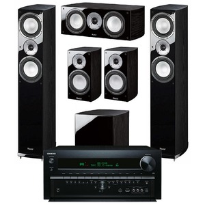 Домашний кинотеатр Onkyo TX-NR818 + Magnat Quantum 675 set Black