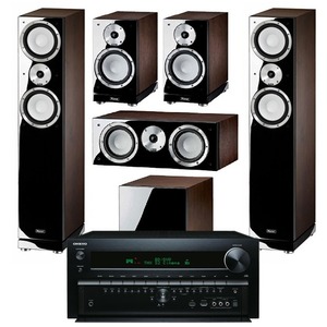 Домашний кинотеатр Onkyo TX-NR818 + Magnat Quantum 675 set Mocca