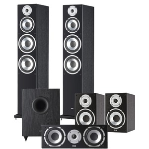 Комплект акустических систем Elac FS58.2 + BS53.2 + CC51.2 + SUB50ESP Black
