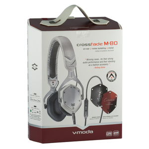 Наушники мониторные классические V-moda Crossfade M-80 White