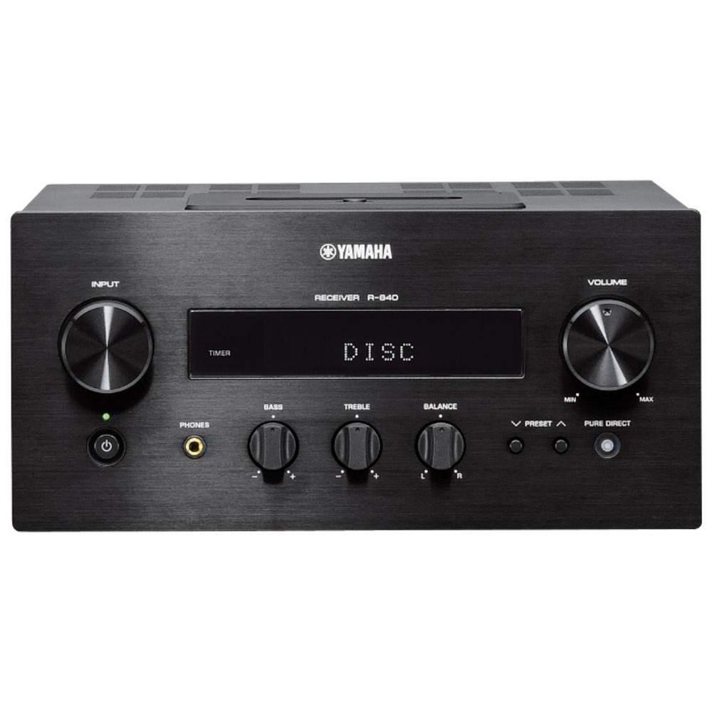 Стерео ресивер Yamaha R-840 Black