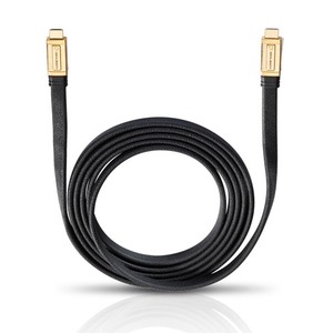 Кабель HDMI - HDMI Oehlbach 13410 XXL Black Connect 0.75m