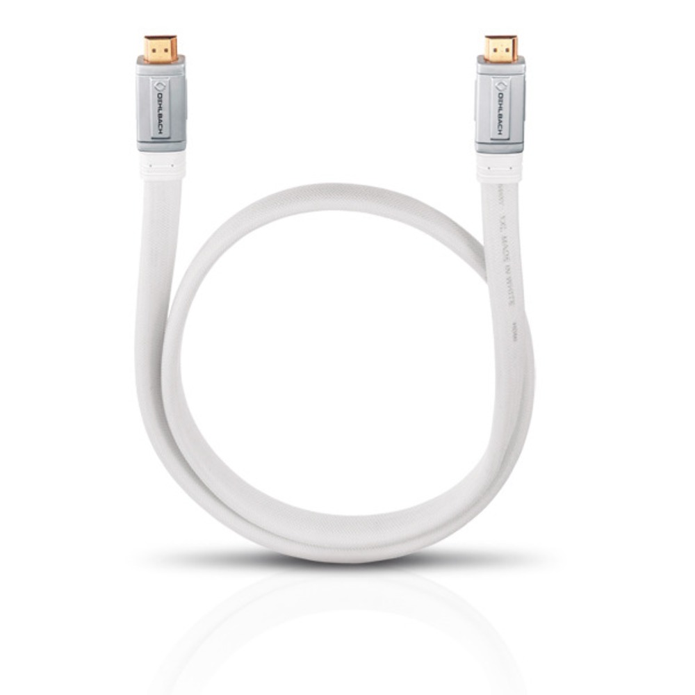 Кабель HDMI - HDMI Oehlbach 12414 XXL Made in White 3.2m