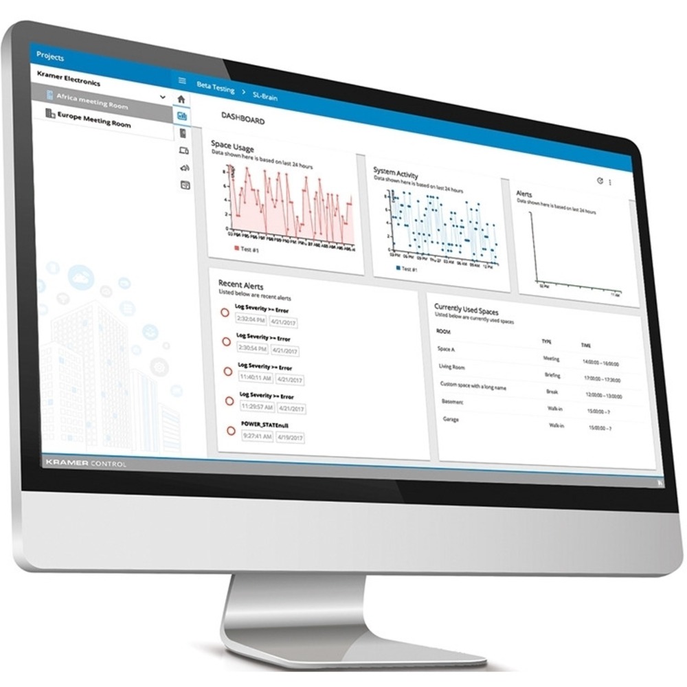 Дополнительный облачный сервис для мониторинга и дистанционного управления оборудованием Kramer CONTROL DASHBOARD - 3Y