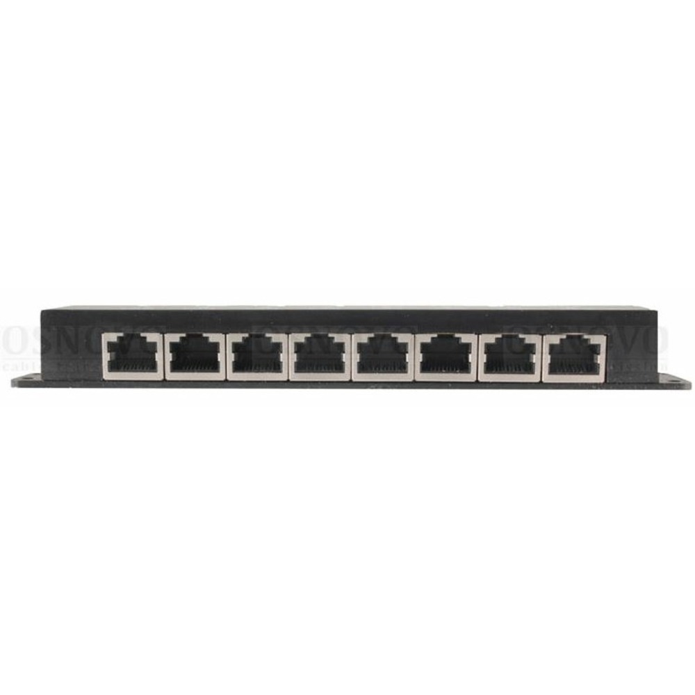Инжектор и сплиттер PoE Osnovo Midspan-8/P