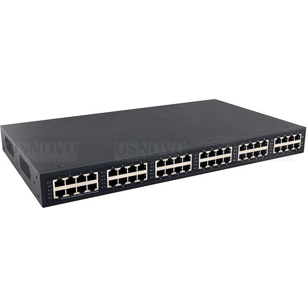 Инжектор и сплиттер PoE Osnovo Midspan-24/370RGM