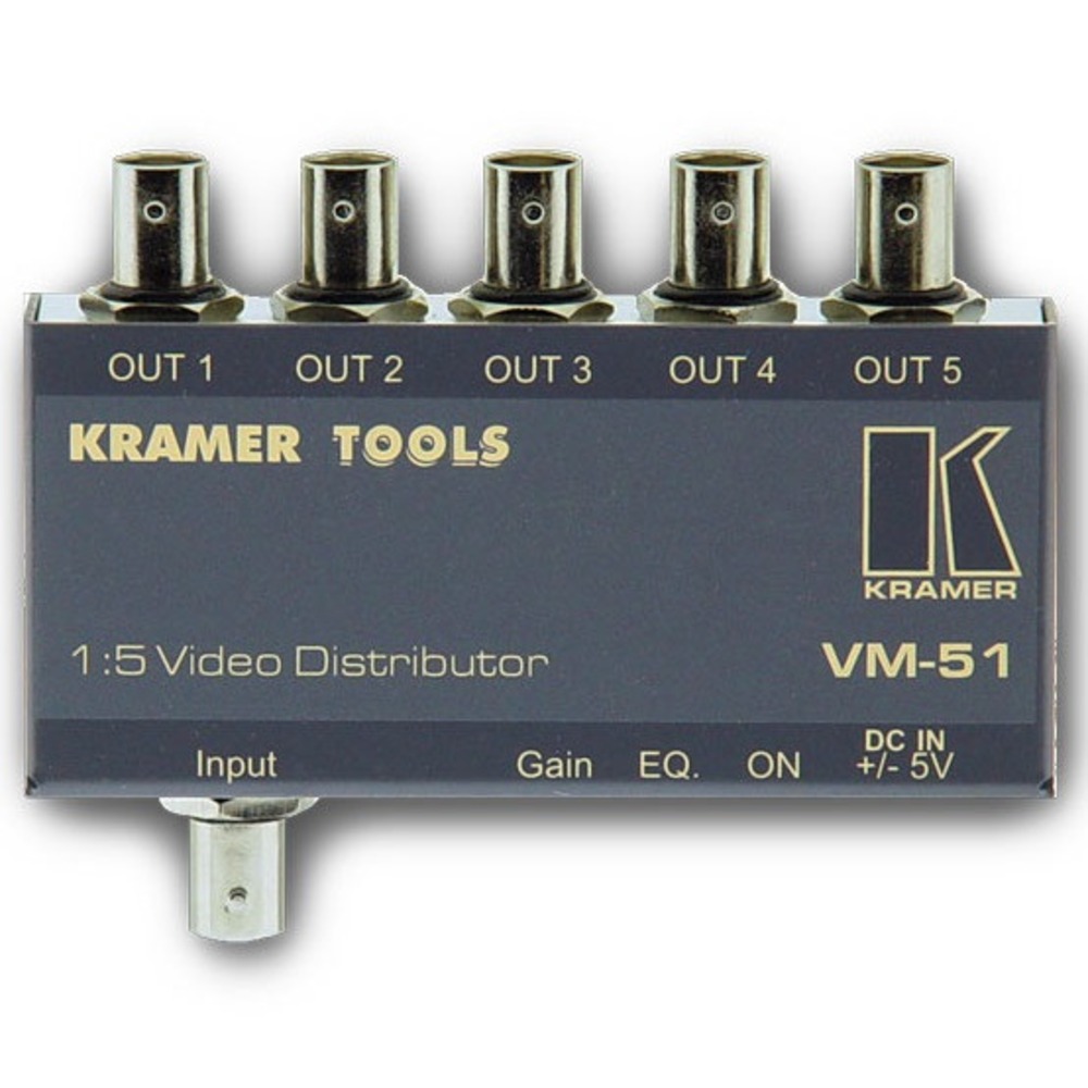 Распределитель Компонентного видео и аудио Kramer VM-51