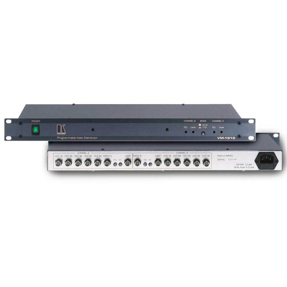 Распределитель Компонентного видео и аудио Kramer VM-1010