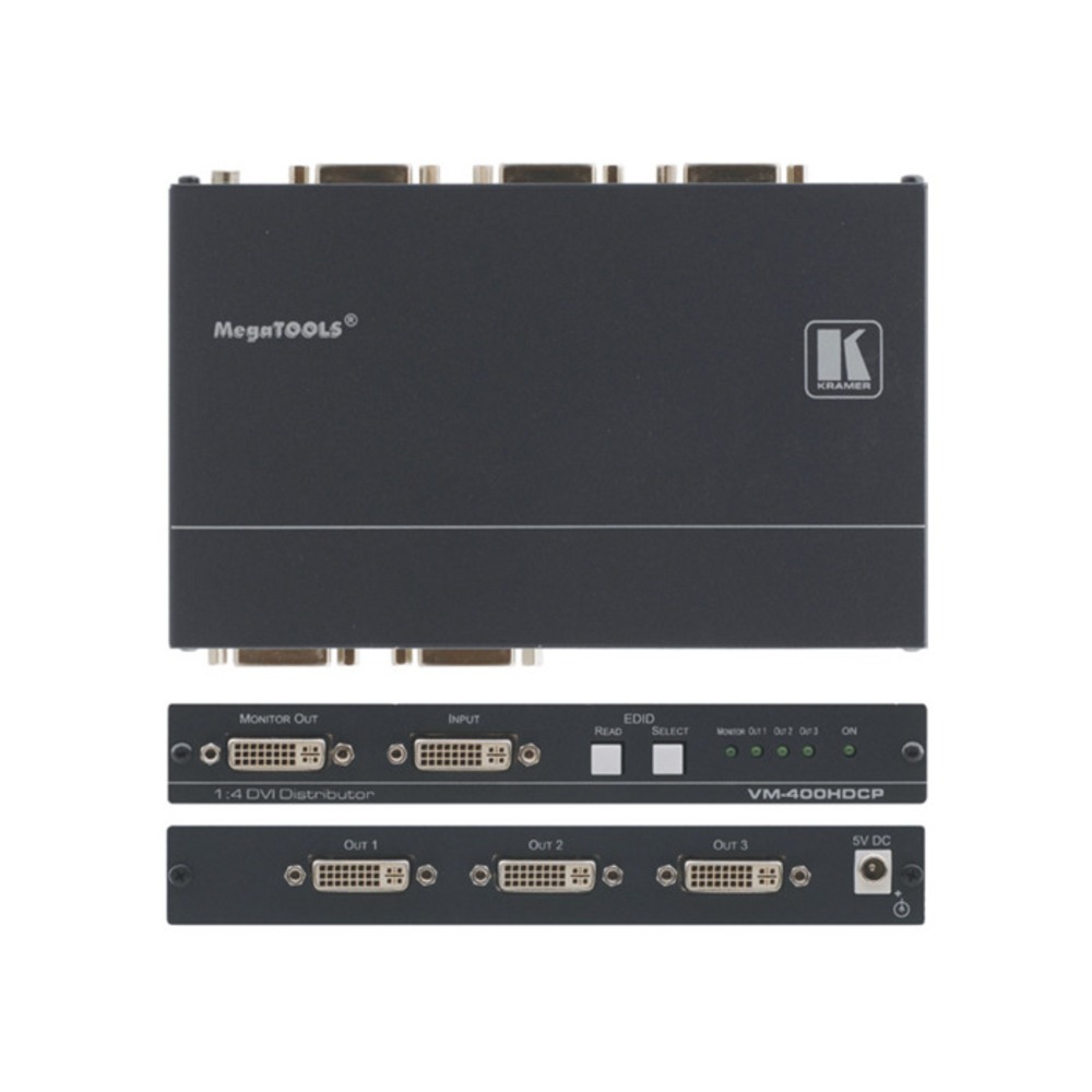 Усилитель-раcпределитель DVI Kramer VM-400HDCP