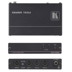 Усилитель-раcпределитель s-Video (YC) Kramer VM-3SN
