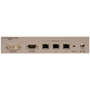 Передача по IP сетям KVM (DVI, USB, RS-232 и аудио Gefen EXT-DVIKVM-LANRX