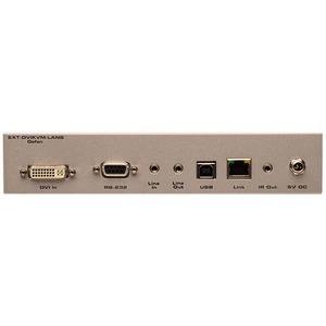 Передача по IP сетям KVM (DVI, USB, RS-232 и аудио Gefen EXT-DVIKVM-LANTX