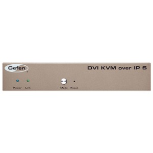Передача по IP сетям KVM (DVI, USB, RS-232 и аудио Gefen EXT-DVIKVM-LAN-LTX