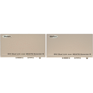 Передача по витой паре DVI, данные (RS-232) и аудио Gefen EXT-DVI-2CAT6DL