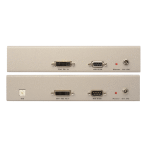 Передача по витой паре DVI, данные (RS-232) и аудио Gefen EXT-DVI-2CAT6DL