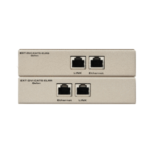 Передача по витой паре DVI, данные (RS-232) и аудио Gefen EXT-DVI-CAT5-ELR