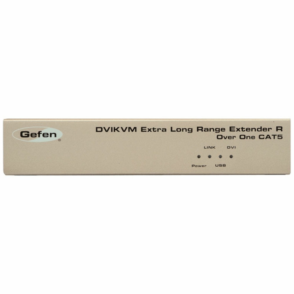 Передача по витой паре KVM (DVI, USB, PS/2, RS-232 и аудио) Gefen EXT-DVIKVM-ELR