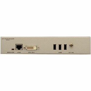 Передача по витой паре KVM (DVI, USB, PS/2, RS-232 и аудио) Gefen EXT-DVIKVM-ELR