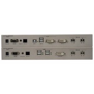 Передача по витой паре KVM (DVI, USB, PS/2, RS-232 и аудио) Gefen EXT-DVI-3600HD