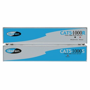 Передача по витой паре KVM (VGA, USB, PS/2, RS-232 и аудио) Gefen EXT-CAT5-1000
