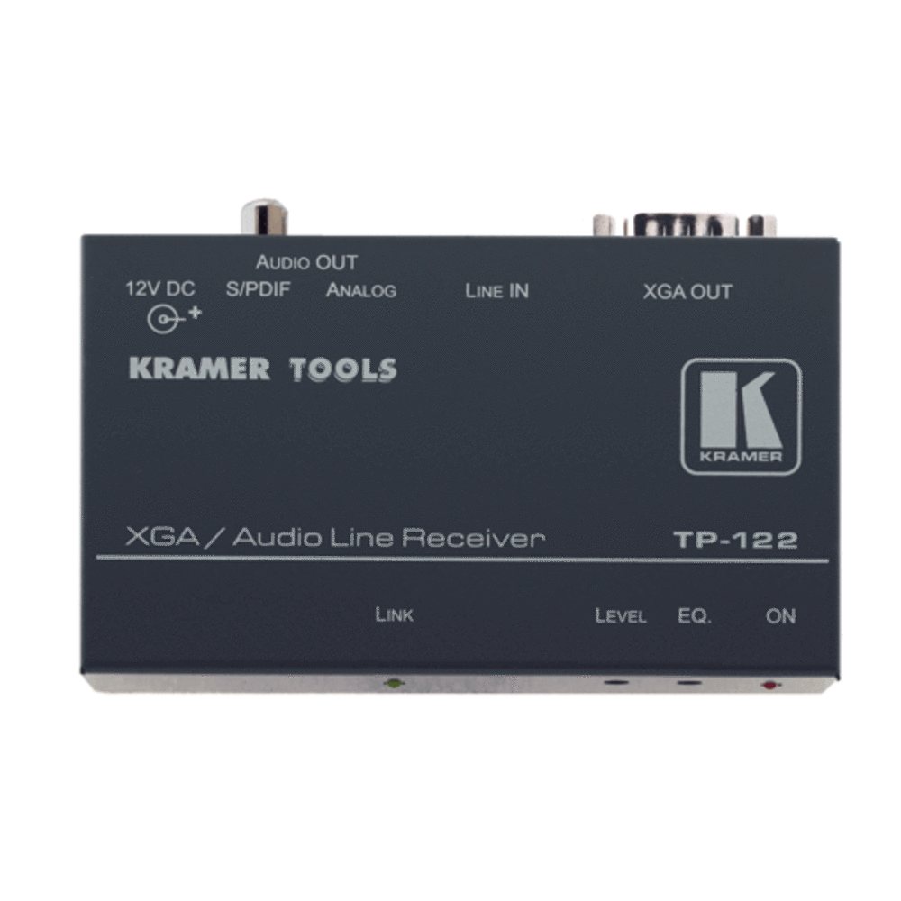 Передача по витой паре KVM (VGA, USB, PS/2, RS-232 и аудио) Kramer TP-122