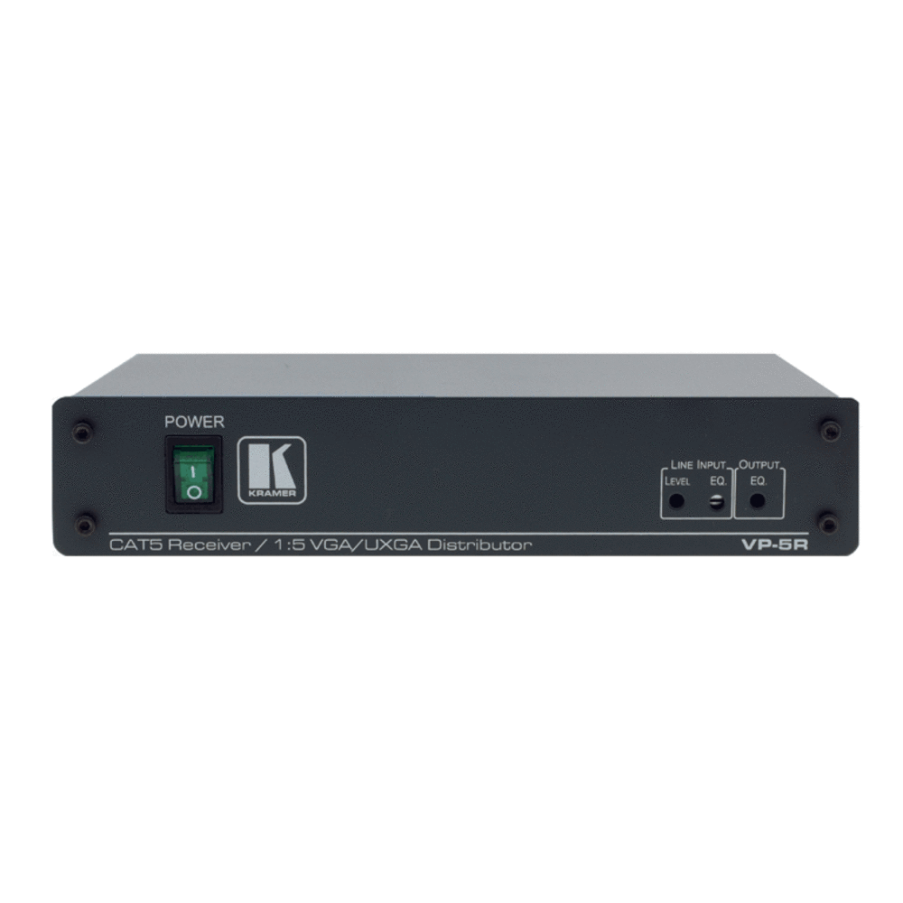 Передача по витой паре KVM (VGA, USB, PS/2, RS-232 и аудио) Kramer VP-5R