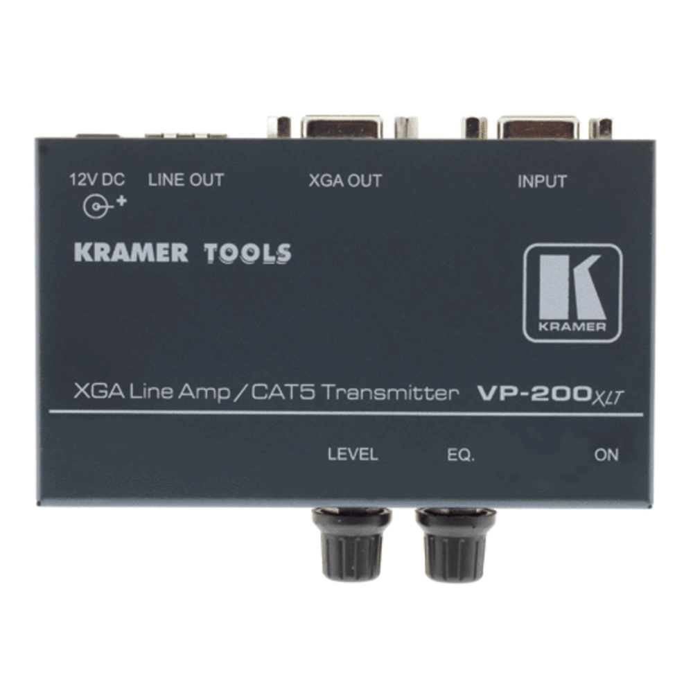 Передача по витой паре KVM (VGA, USB, PS/2, RS-232 и аудио) Kramer VP-200XLTHD