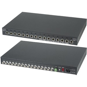Передача по витой паре Композитное видео S-video и аудио SC&T TPP016VPD