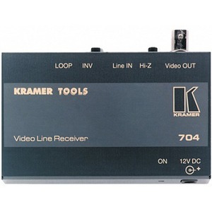 Приемник композитного видео сигнала передаваемого по витой паре Kramer 704