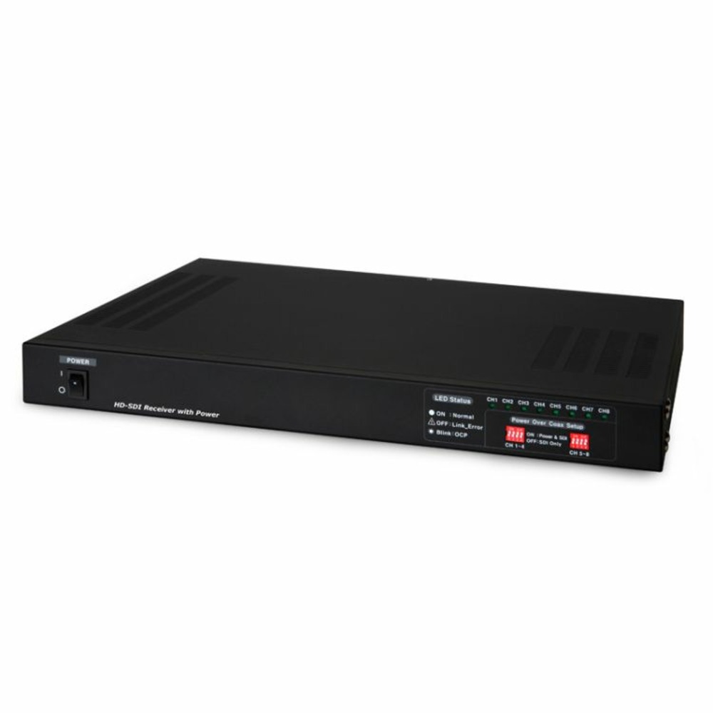 Передача по коаксиальному кабелю SDI Osnovo RA-SD8/P