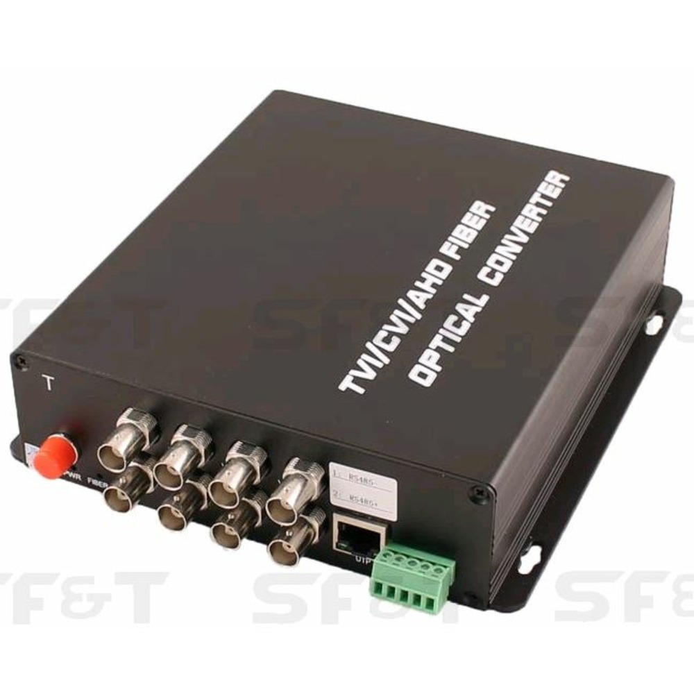Передача по оптоволокну AHD,CVI,TVI SF&T SF82NS5T/HD