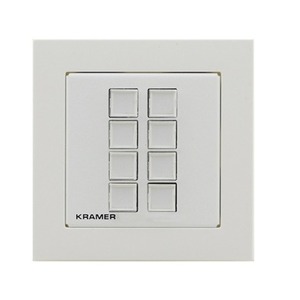 Панель управления универсальная с 8 кнопками Kramer RC-308/US-D(W/B)
