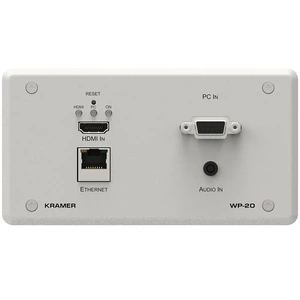 Установочная панель с разъемами Ethernet Kramer WP-20/EU(B)-86