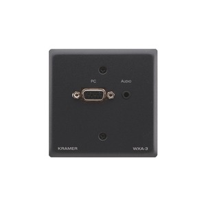 Настенная панель-переходник с разъема VGA (HD-15) Kramer WXA-3/EU(W)