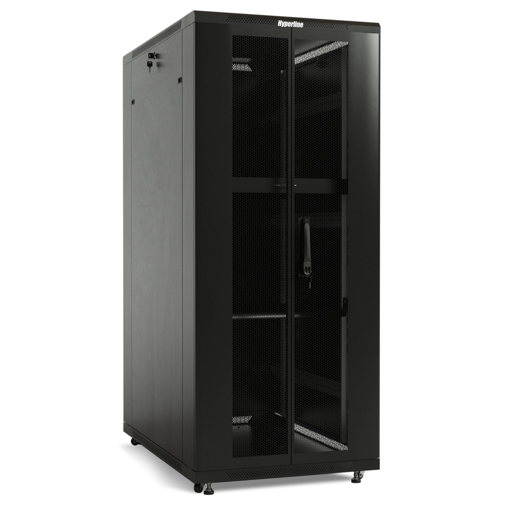 Напольный рэковый шкаф 19 дюймов Hyperline TTC2-4788-DD-RAL9004